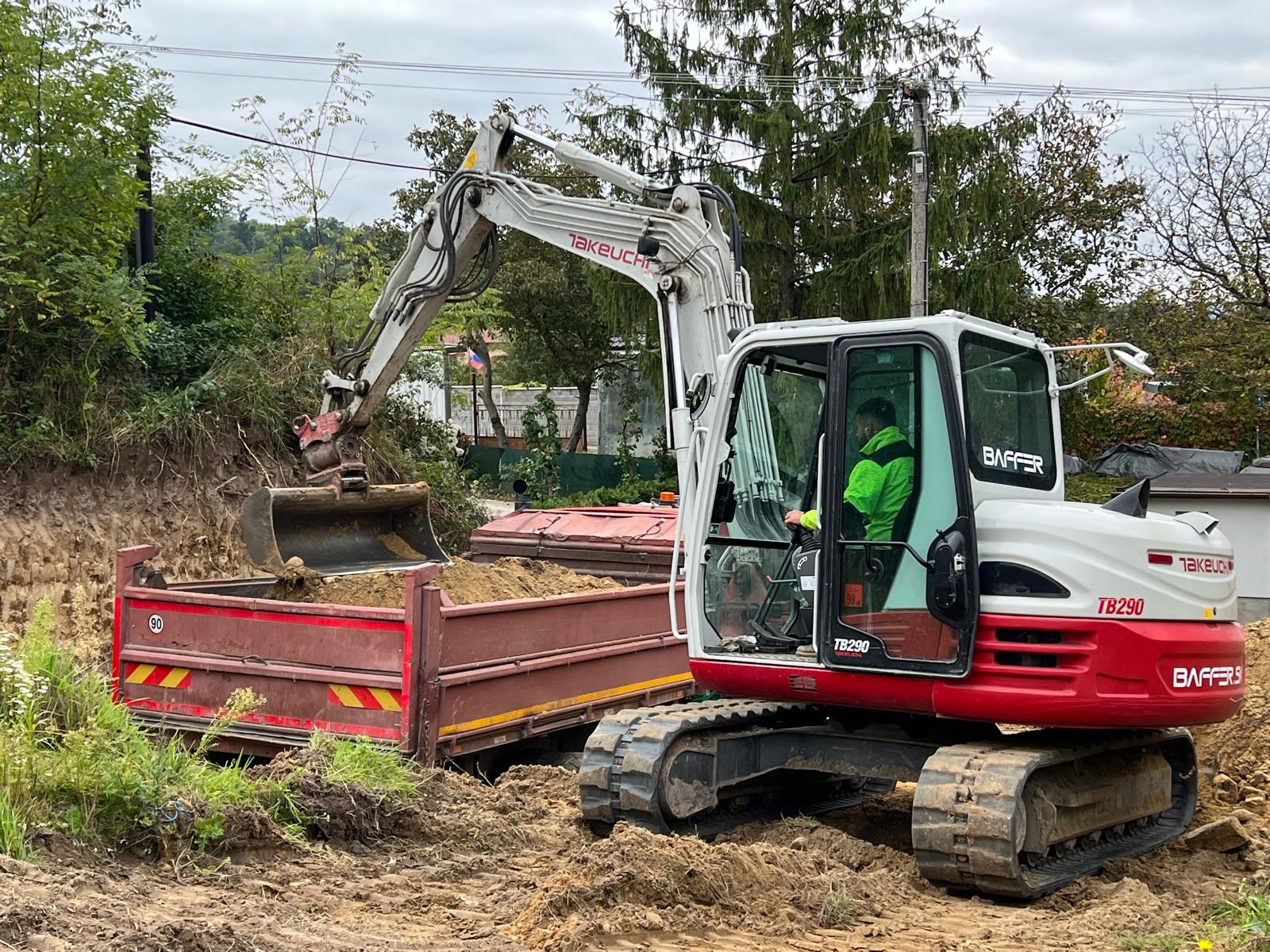 zemné a výkopové práce Bratislava - Nové mesto, Rača, Vajnory
