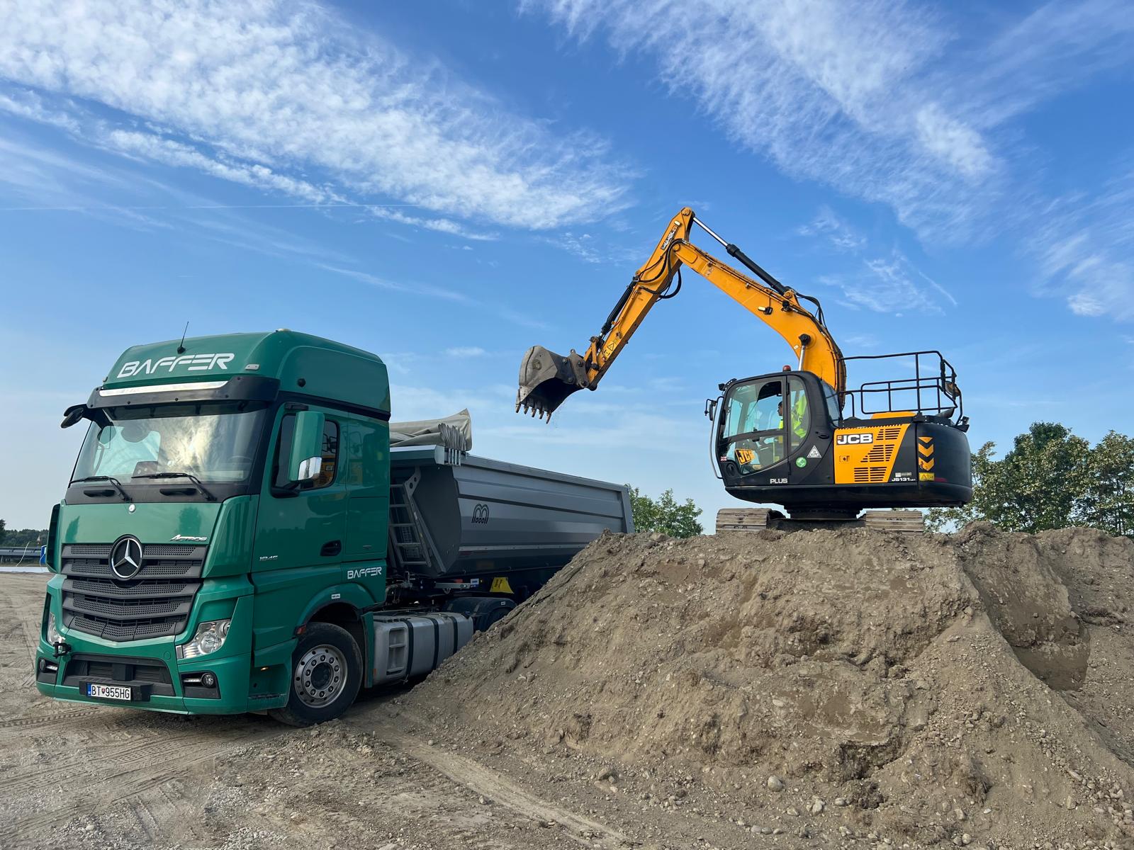 zemné a výkopové práce Bratislava V - Petržalka, Čunovo, Jarovce, Rusovce