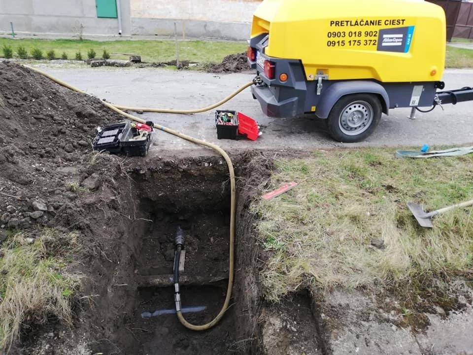 podvŕtanie ciest Galanta