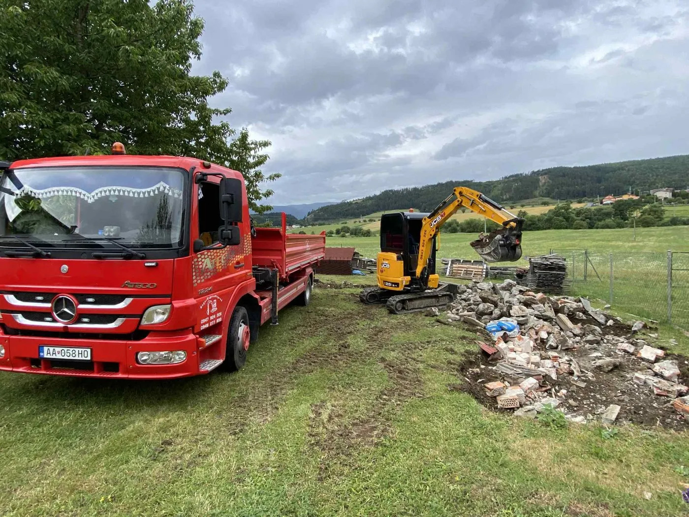 Zemné a výkopové práce Vysoké Tatry