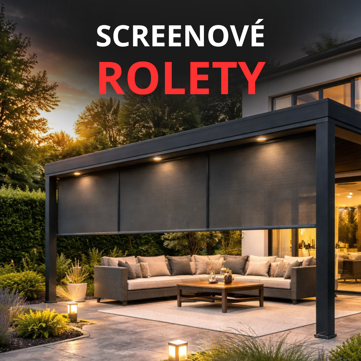 screenové rolety Nitriansky kraj