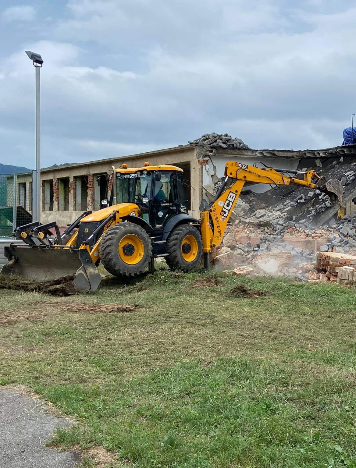 výkop základovej dosky Poprad