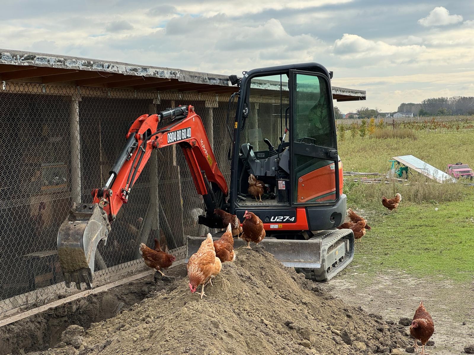 pásový bager Svätý Jur